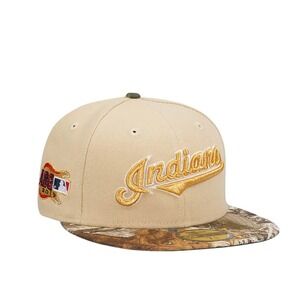 New Era Cleveland Indians 59FIFTY 2019 All Star Game Real Tree Camo Hat 7 1/2